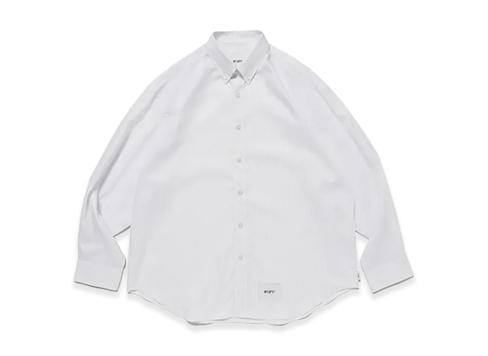 WTAPS BD 02 / LS / Cotton. Herringbone. Textile. Of 