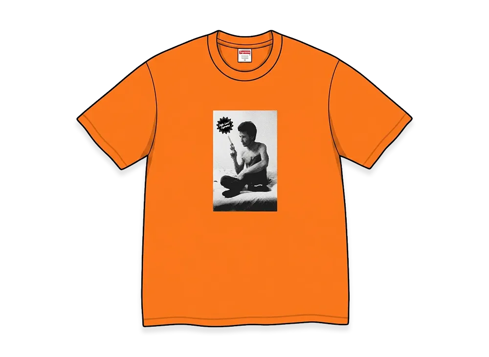 Supreme x Larry Clark G*n Tee "Orange"