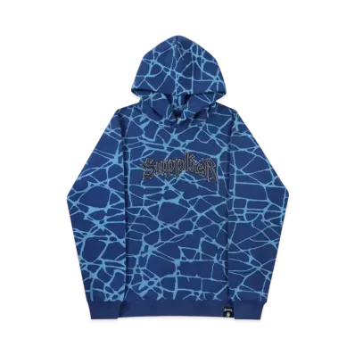 SUPPLIER Crack Hoodie "Blue"