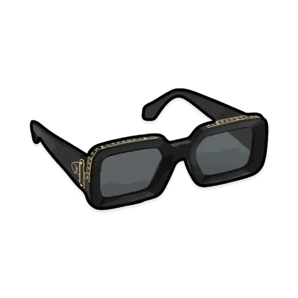 Louis Vuitton x NIGO Zillionaires Sunglasses "Noir"