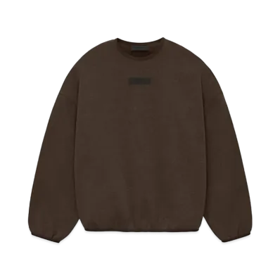 FEAR OF GOD ESSENTIALS Crewneck "Heather Wood"