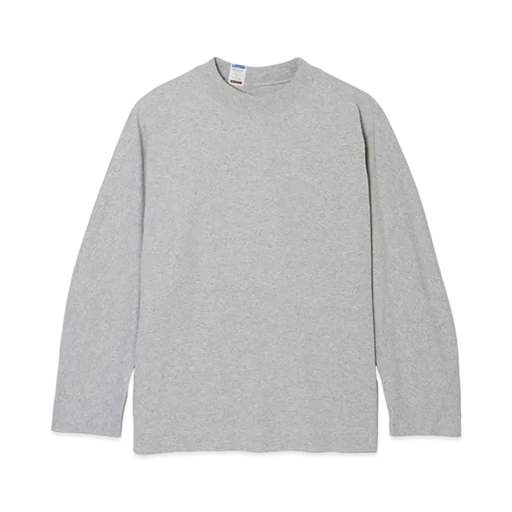 Champion x N.HOOLYWOOD Long Sleeve T-Shirt "Oxford Gray"