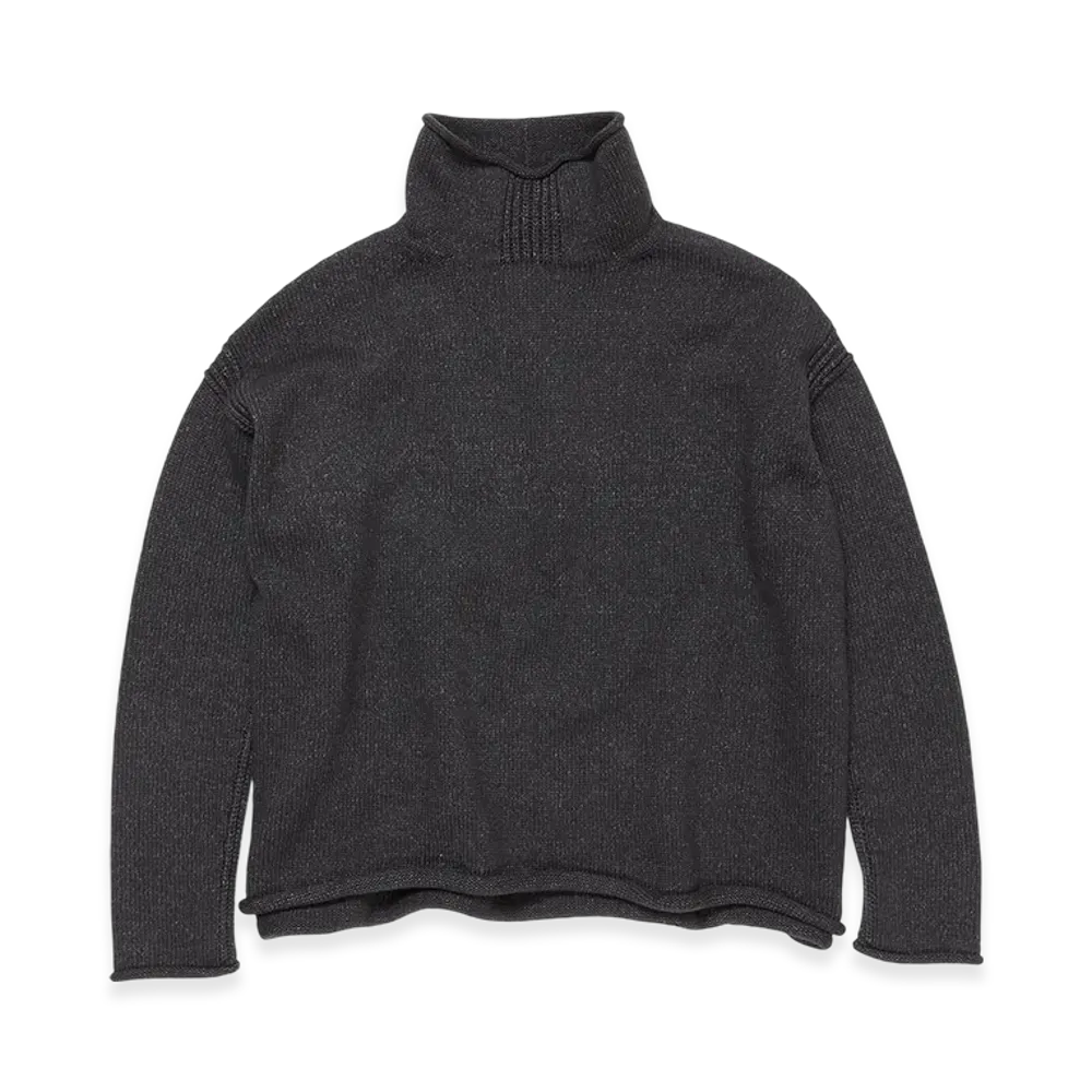 Acne Studios Logo Sweater "Charcoal Gray"