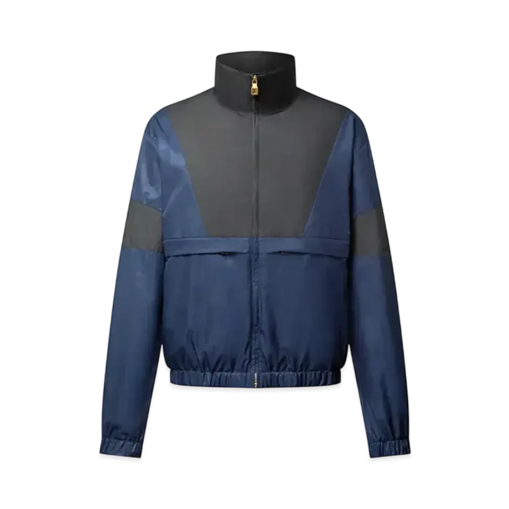Louis Vuitton Nylon Travel Tracksuit Top "Noir"