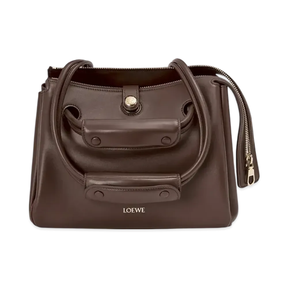 LOEWE Madrid Bag Small "Dark Browny"