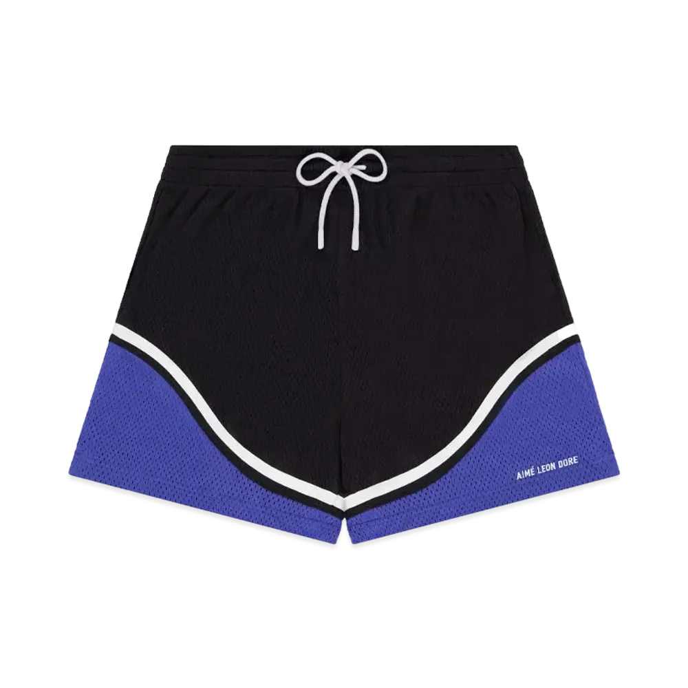 Aime Leon Dore Colorblock Court Short "Black"