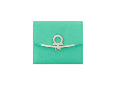 Salvatore Ferragamo Bi-Fold Wallet "Fresh Mint"