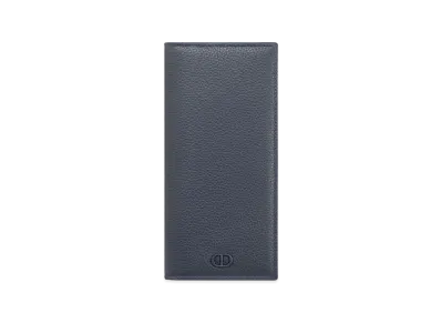 Dior Vertical Long Wallet CD Icon Grade Calfskin "Navy"