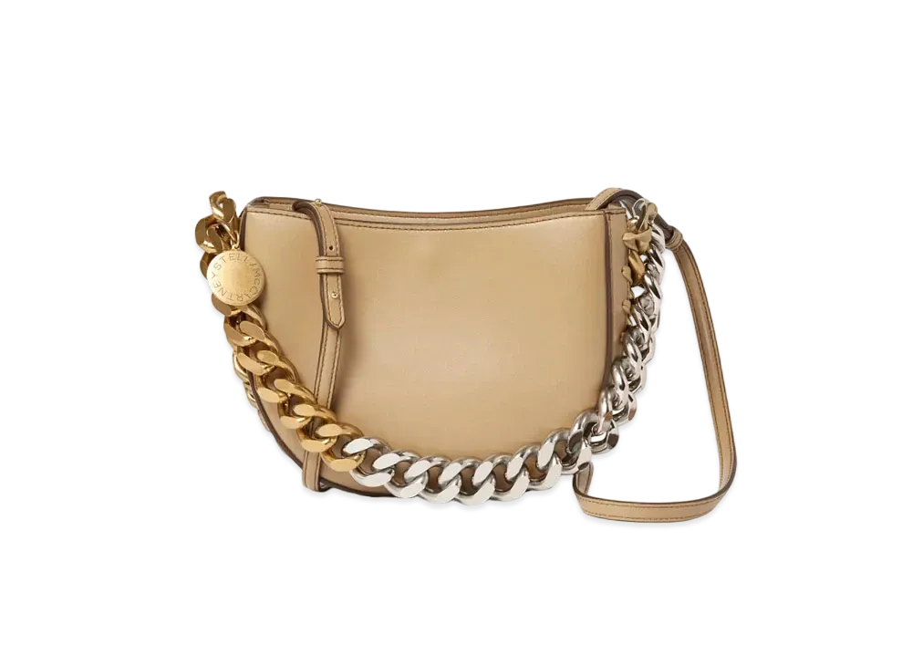 STELLA McCARTNEY Flame Small Shoulder Bag "Sand"
