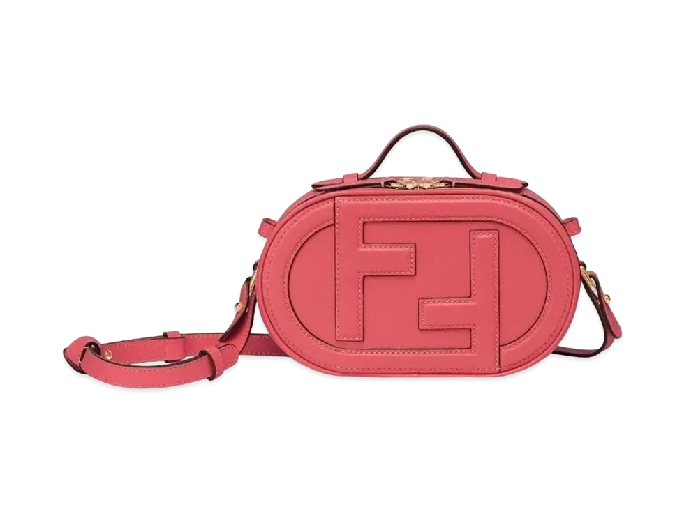 FENDI Aurock Camera Case Small Leather Mini Bag "Pink"