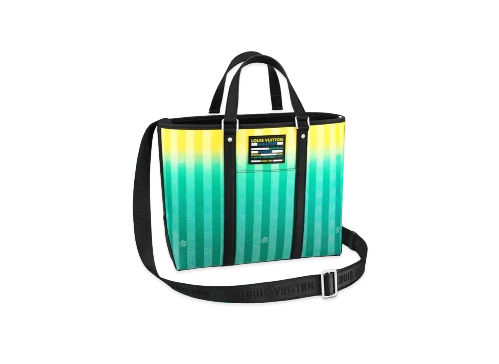 ルイヴィトン ウィークエンド トート PM ダミエ "グリーン/イエロー" M59919