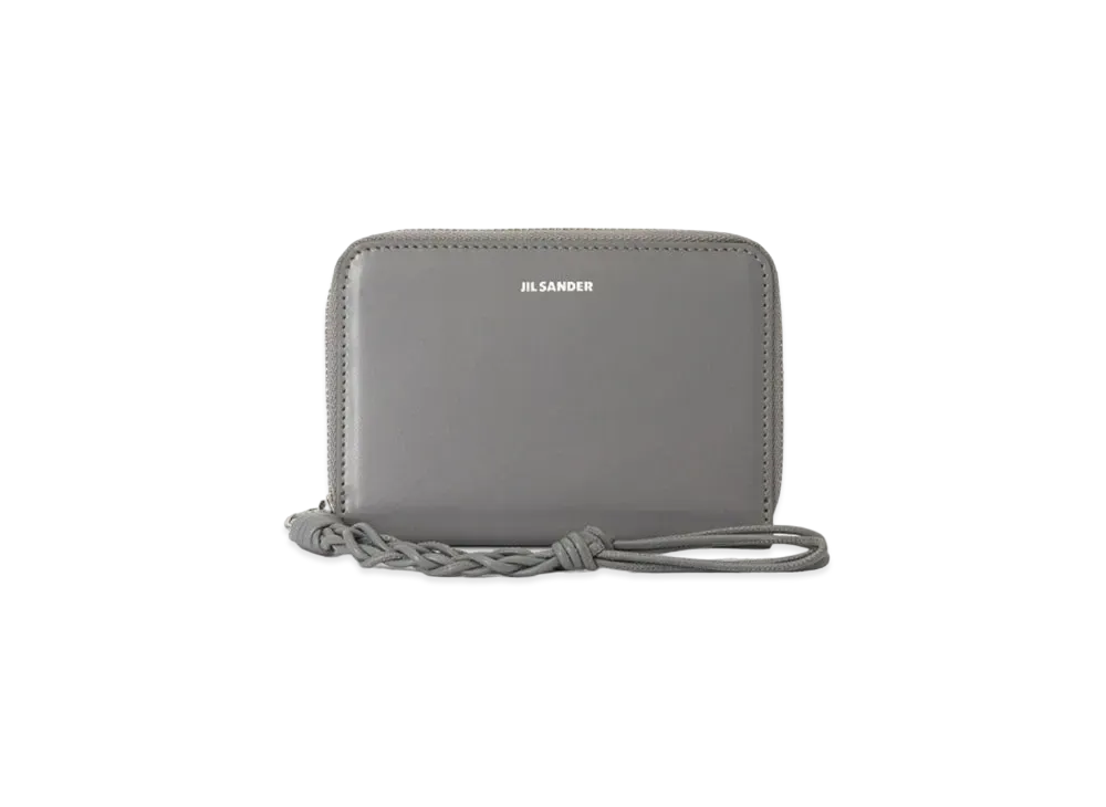 Jil Sander Pocket Zip-Around Wallet "Grey"