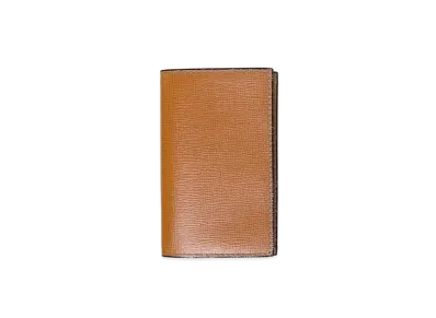 Valextra Business Card Case "Havana"