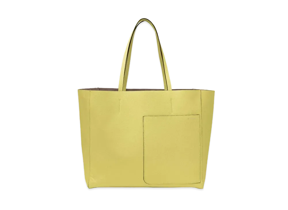 Valextra Soft Tote Mini Bag "Yellow"