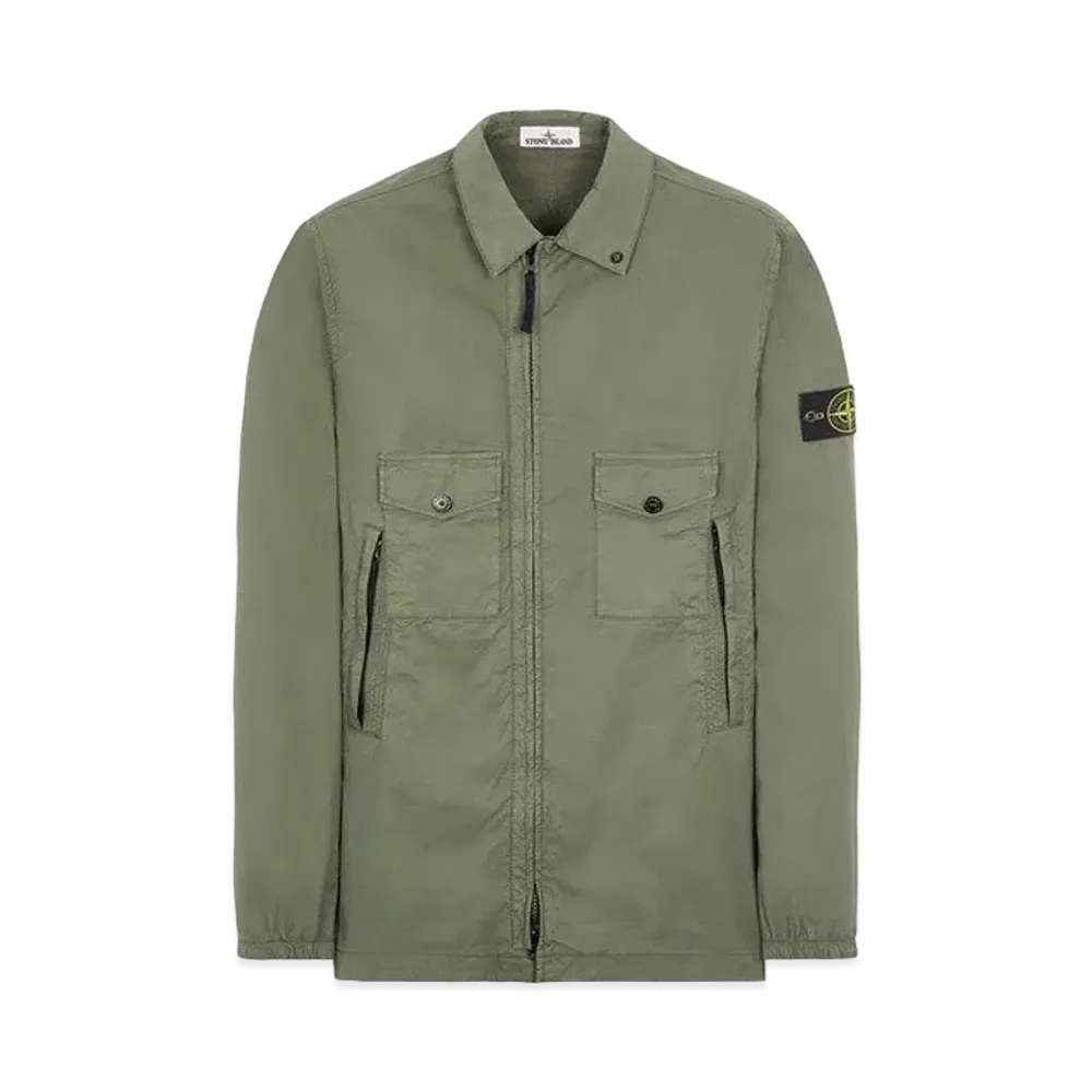 Stone Island 10610 STRETCH COTTON GABARDINE "Sage Green"