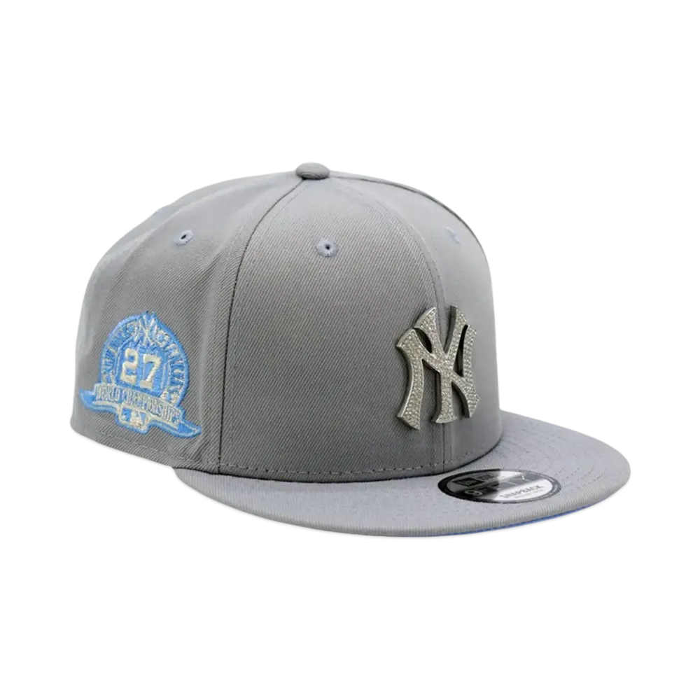 NEW ERA x THE CAP 9Fifty 'Neo Crystal' New York Yankees "Silver Gray/Blue"