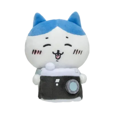 Gray Parka Service -Chikawa- A stuffed animal watching from the Chikawa desktop (Hachiware)