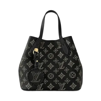 Louis Vuitton Blossom PM Monogram Mahina Leather "Noir"