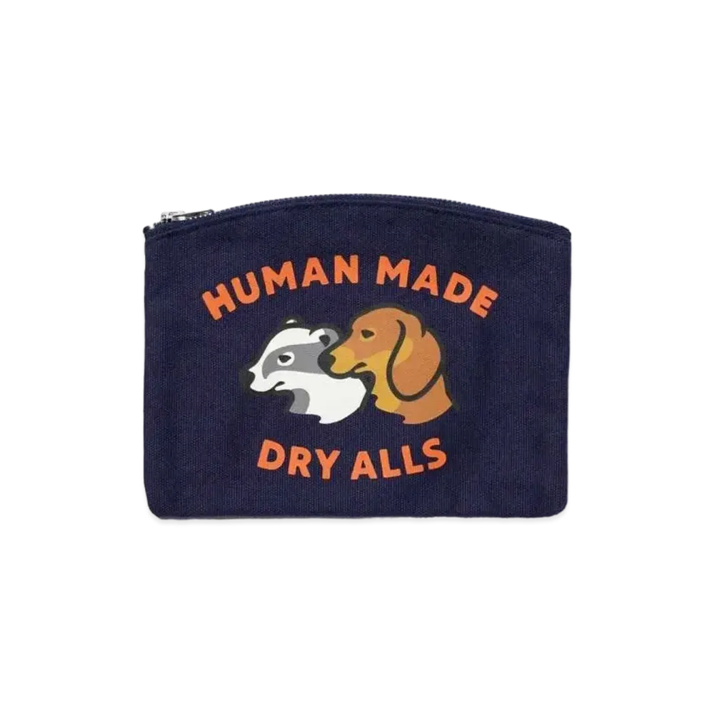 HUMAN MADE Bank Pouch "Navy"