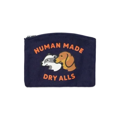 HUMAN MADE Bank Pouch "Navy"