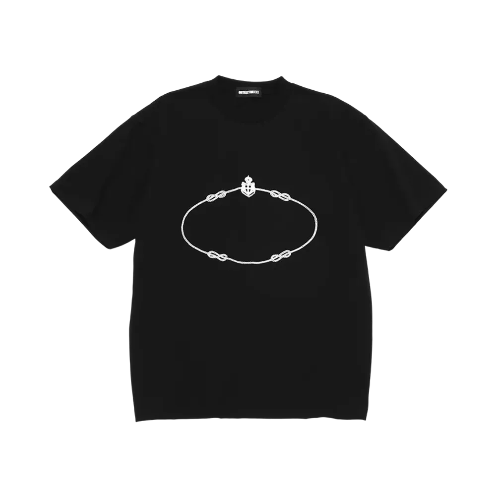 GOD SELECTION XXX Oval Rope Logo Tee GX-S26-ST-11 "Black"