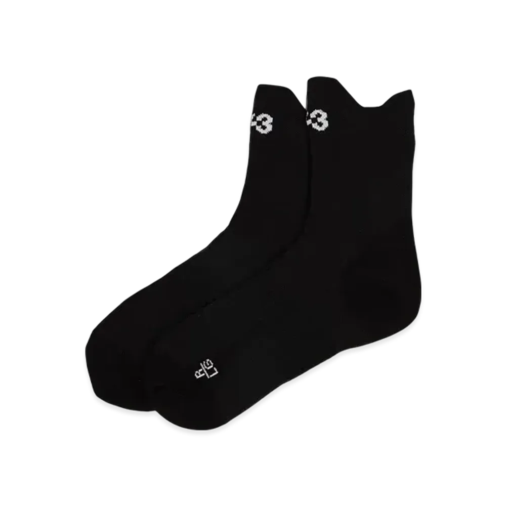 Y-3 Run Socks "Black"
