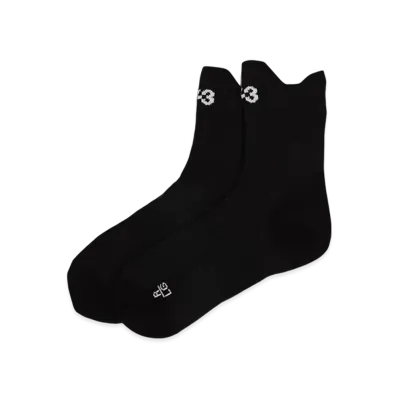 Y-3 Run Socks "Black"