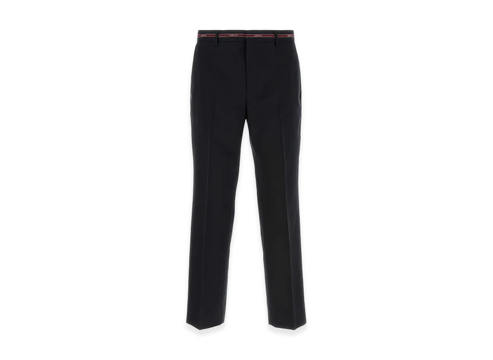 GUCCI Wool Pant "Blue"