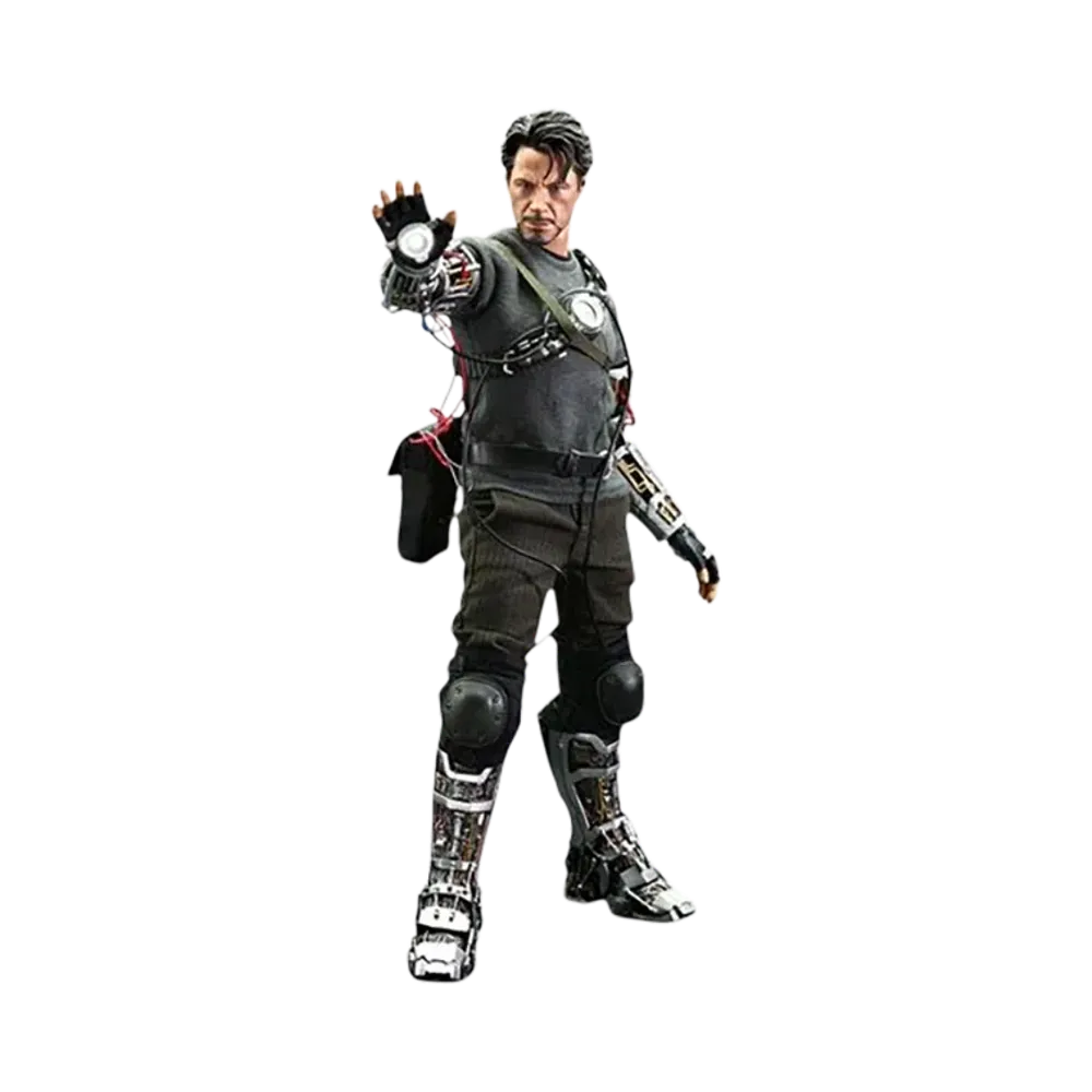 Hot Toys "Movie Masterpiece" -Iron Man- 1/6 Scale Fully Poseable Figure: Tony Stark (Mech Test Version)