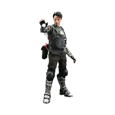 Hot Toys "Movie Masterpiece" -Iron Man- 1/6 Scale Fully Poseable Figure: Tony Stark (Mech Test Version)