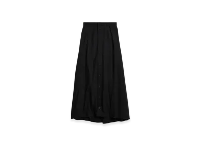 BALENCIAGA Women's Hybrid Pants Skirt "Black"
