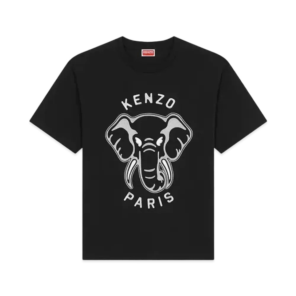 KENZO 'ELEPHANT' Oversize T-Shirt "Black"