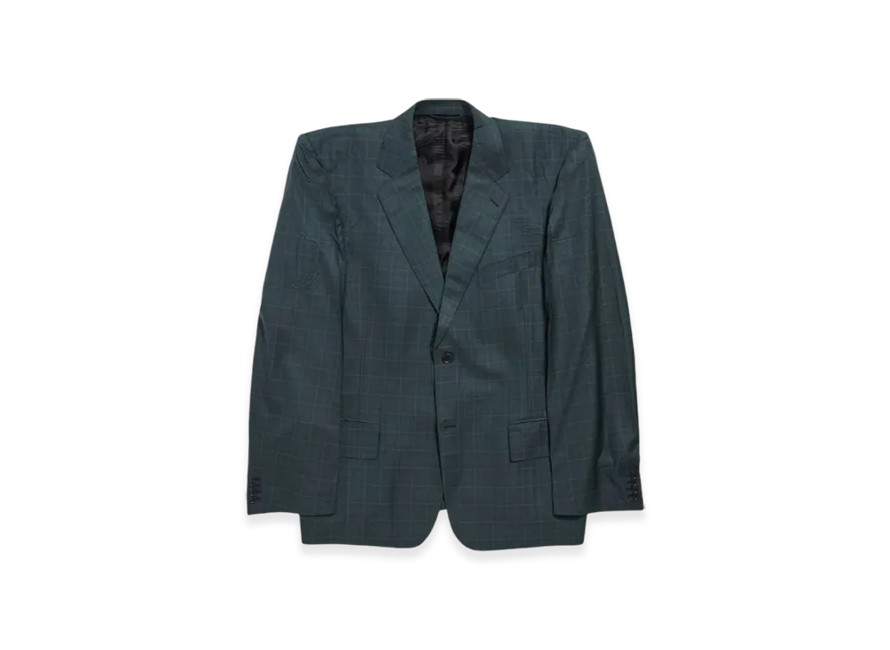 BALENCIAGA Boxy Jacket "Dark Green"