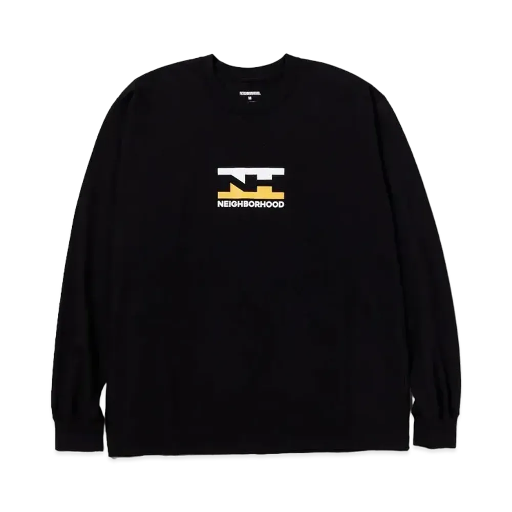 NEIGHBORHOOD NH Tee LS-5 "Black"