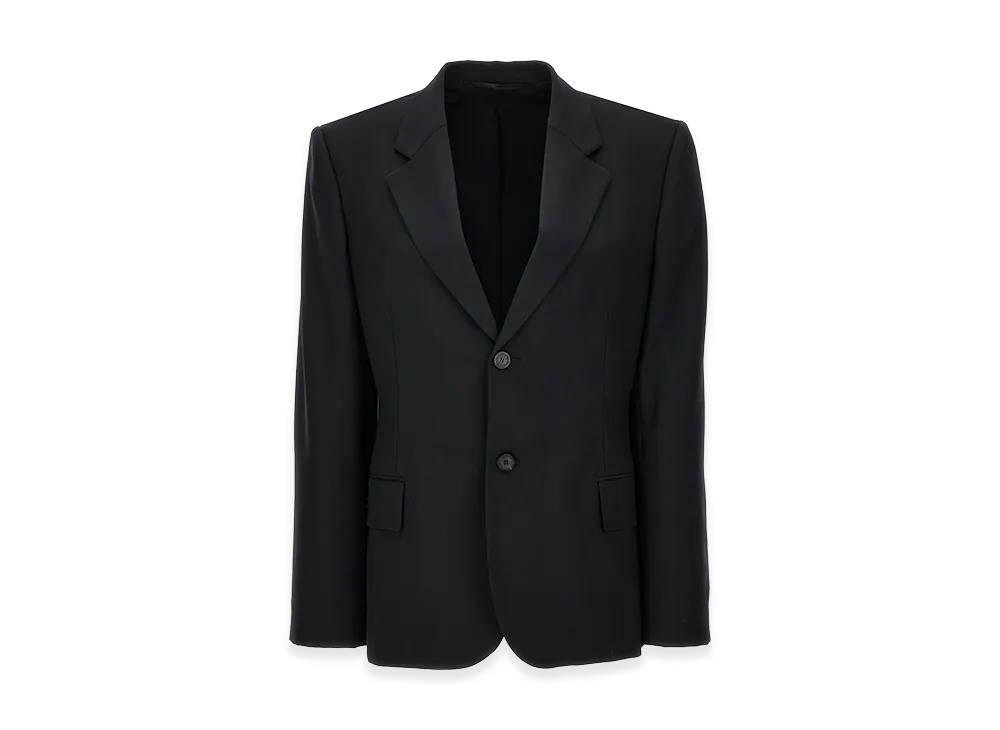 BALENCIAGA Women's 'Waisted Sb' Blazer "Black"