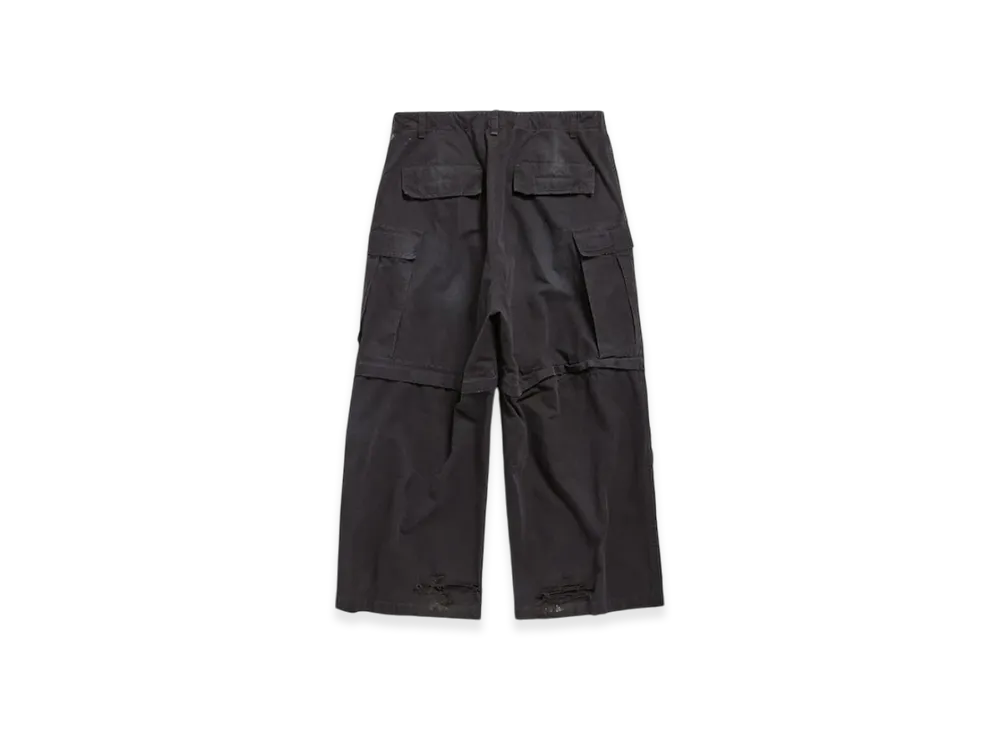 BALENCIAGA Large Cargo Pants "Black"