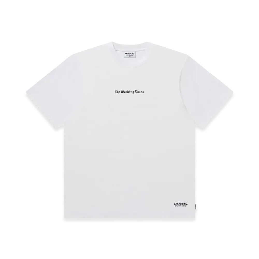 Mercedes Anchor inc. The Working Times Tee "White"