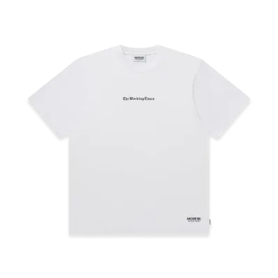 Mercedes Anchor inc. The Working Times Tee "White"