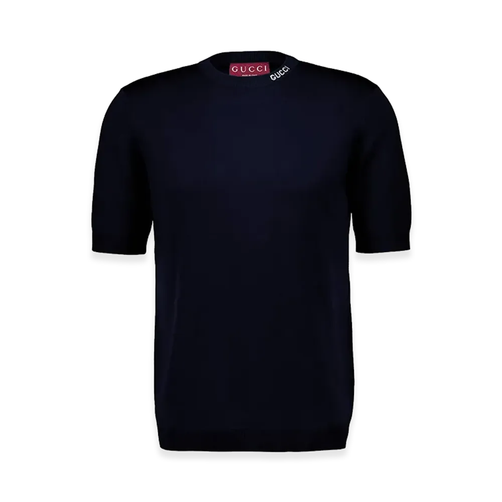 GUCCI Sweaters "Navy Blue/White"
