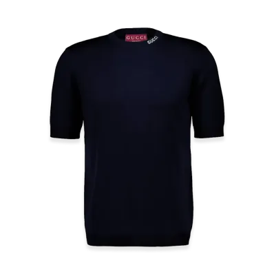 GUCCI Sweaters "Navy Blue/White"