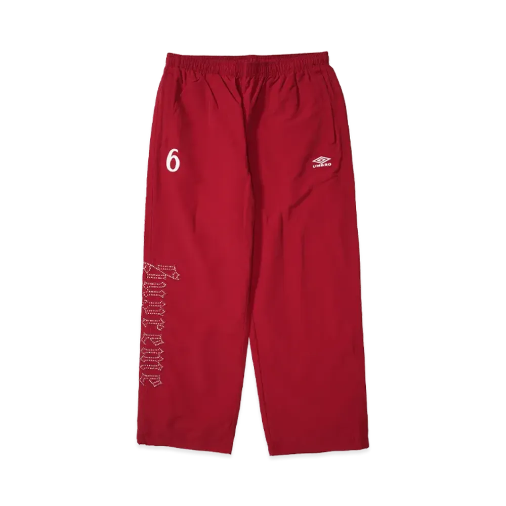 Supreme x Umbro Rhinestone Track Pant "Red"