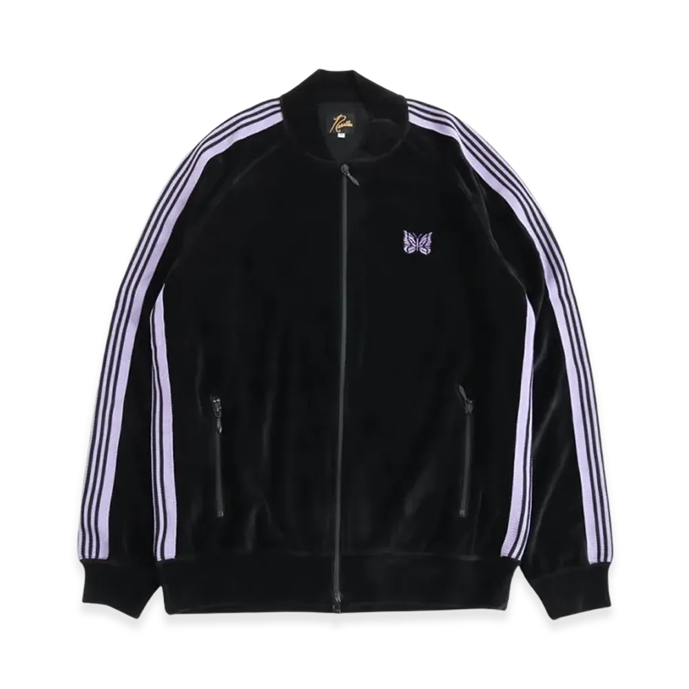 NEEDLES R.C. Track Jacket Velour "Black"