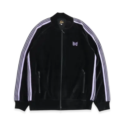 NEEDLES R.C. Track Jacket Velour "Black"