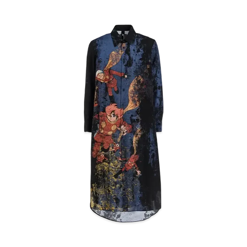 Ground Y x CYBORG009 60th 00 Number Cyborg Long Dress Shirt "Black"