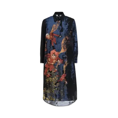 Ground Y x CYBORG009 60th 00 Number Cyborg Long Dress Shirt "Black"