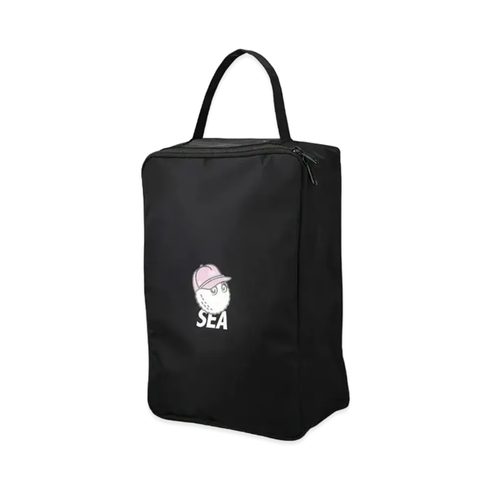 WIND AND SEA MALBON X WDS SHOES BAG "Black"