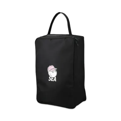 WIND AND SEA MALBON X WDS SHOES BAG "Black"