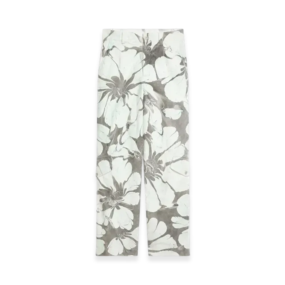 DRIES VAN NOTEN Hand Printed Pants "Dessin B"