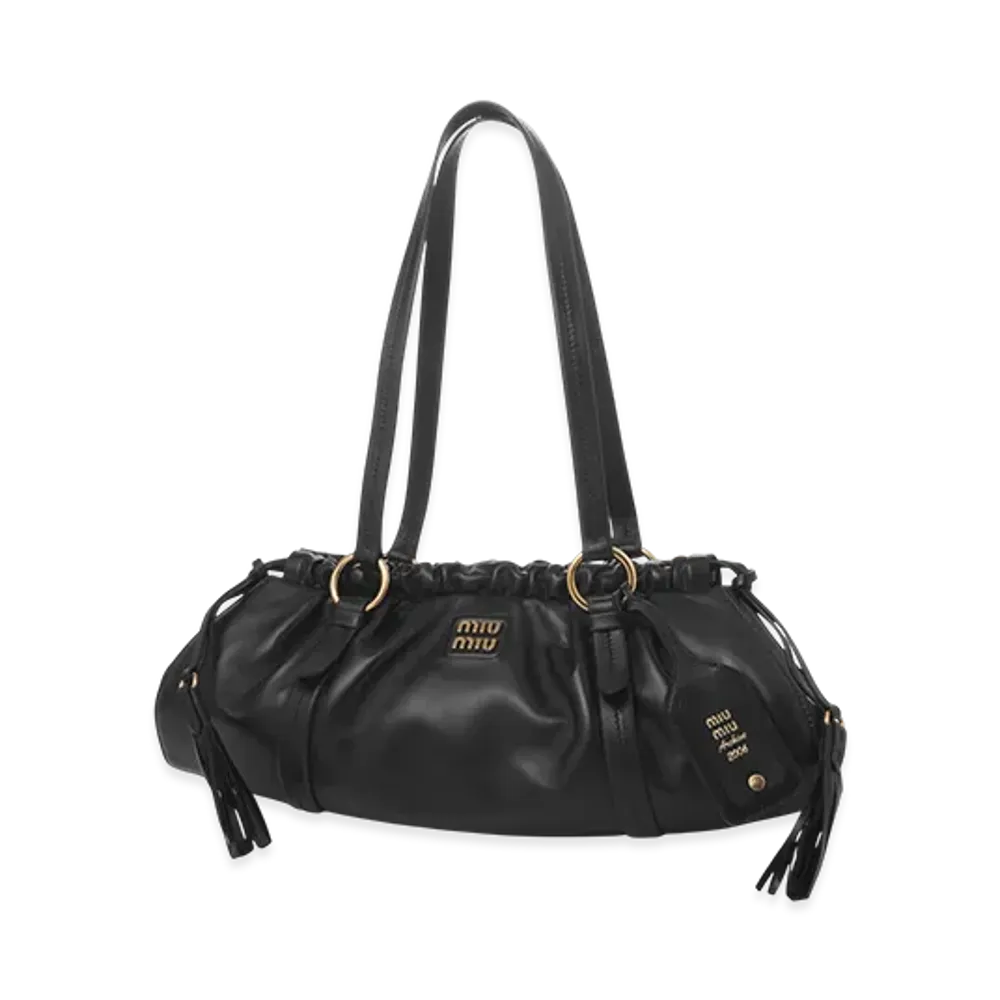 MIU MIU Tote Bag Joie "Nero"