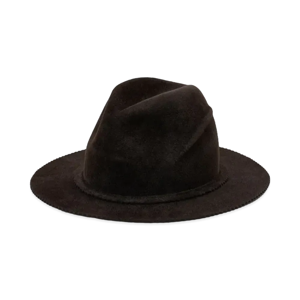 UNDERCOVER x KIJIMA TAKAYUKI Rabbit Fur Hat "Dark Brown"